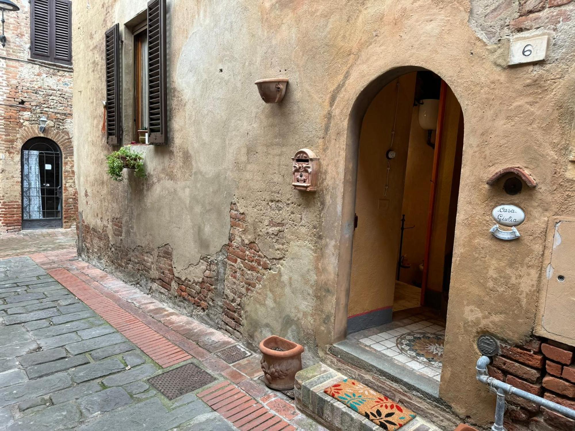 Ferienwohnung Casa Giulia, Il Gioiello Del Borgo Certaldo Exterior foto